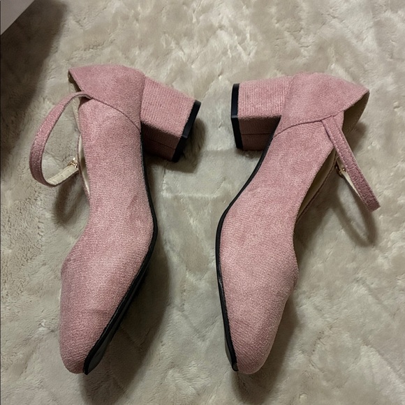 Pink Block Heels - Picture 3 of 5